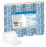 Wattesynthetikrolle, Polsterbinde 3m x 6cm, 1er Pack (1 x 12 Stück)