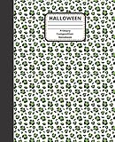 Halloween Primary Composition Notebook: Wide Ruled 7.5 X 9.25 100 Pages for Kids for S