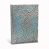 Paperblanks Hardcover Notizbücher Silberfiligran-Kollektion | Adressbücher | Midi (130 × 180 mm) (Address Books)