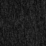 NOVELY® Oxford 330D | 1 lfm | Leinen Look Polyester PU wasserabweisend Mélange Polsterstoff (03 Schwarz)