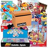 JuniorToys Spielwaren und Lizenzartikel Ideal als Wurfmaterial für Karneval, Tombola oder Mitgebsel für den Kindergeburtstag (TOMBOLA mit 50 Artikeln)