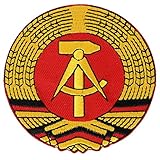 Aufnäher Aufbügler Patch DDR Fahne 8