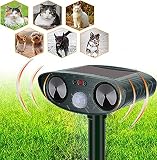 Tiervertreiber Ultraschall für Garten, Katzen Vertreib