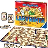 Ravensburger Familienspiel 26446 - Das verrückte Labyrinth - Kinder- und Gesellschaftsspiel, für Kinder und Erwachsene, 2-4 Spieler, ab 7 J