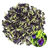 TooGet Pure Dried Pure Butterfly Erbsenblüten, Natürliche Clitoria Ternatea Kräuter Blue Tea Großhandel, Top Grade - 115g