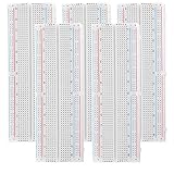 AZDelivery 5 x MB-102 Breadboard Steckbrett mit 830 Kontakten kompatib