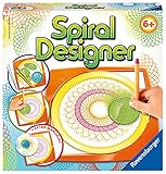 Ravensburger 29774 Spiral-Designer, Zeichnen lernen für Kinder ab 6 Jahren, Kreatives Zeichen-Set für farbenfrohe Spiralbilder und M
