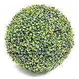 LAHappy Künstliche Pflanze Buchsbaum-Kugel künstlich grün Formschnitt Kunstpflanze Indoor Outdoor Garten Deko,50