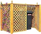Promadino Mülltonnenbox für 2 T