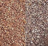 Granitsplitt rot/Herbstlaub 20 Kg Granit Splitt Zierkies Gartenkies Teichkies Waschkies 16-32