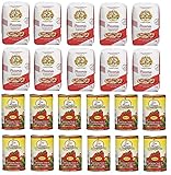 Testpaket Caputo Pizzeria Pizzamehl Mehl ( 10 x 1Kg ) + Zia Rosa DOP Pomodoro San Marzano Tomate dosen ( 12 x 400g )