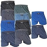 SGS 10 Boxershort Herren Unterhosen Boxershorts Men Baumwolle (13/6XL, 10.Stück mit Eingriff)