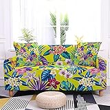 Butterfly Sofa Schutzbezug elastischer Kombi Ecksofabezug Rutschfester All-Inclusive Sofabezug A7 3-S