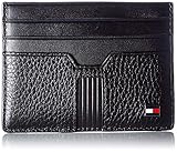 Tommy Hilfiger Herren DOWNTOWN SLIDE CC HOLDER Kleine Lederwaren, Schwarz, One S