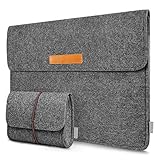 Inateck Laptoptasche Hülle Kompatibel mit 14 Zoll MacBook Pro M1 2021/13 Zoll MacBook Air 2012-2017/MacBook Pro Retina 2012-2015/12,9 Zoll iPad Pro 2015-2017