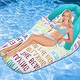 Gcxzb Schwimmreifen Aufblasbare Pool Spielzeug Strand measis Pool Wasser aufblasbarer schwimmring Erwachsene Spielzeug Wasser Hausschuhe schwimmende Reihen schwimmende Bett Sofa Luftk