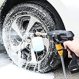 LVLUOKJ Kabelloser elektrischer Hochdruckreiniger, tragbarer 30 bar/435 psi Auto-Hochdruckreiniger, Jet Washer Terrassenreiniger mit Schaumgenerator und Lithiumbatterie (Color : 24V)