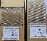 ALU Insektenschutzgitter Vogelschutzgitter 100mm x 10