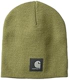 Carhartt unisex-adult Force Extremes Knit Hat Hat, Burnt Olive, OF