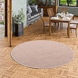 Snapstyle Sisal Natur Teppich Astra Kies Rund in 7 Größ