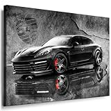 Porsche Panamera Stingray GTR Kunstdruck Leinwand Bild 100x70cm / Leinwandbild fertig auf Keilrahmen - Kunstdrucke, 13 Leinwandbilder, Wandbilder, Poster, Gemälde, Pop Art Deko Kunst B