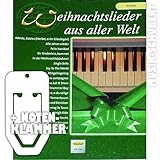 Weihnachtslieder aus aller Welt für Klavier inkl. praktischer Notenklammer - 29 beliebte Weihnachtslieder von STILLE NACHT bis WINTER WONDERLAND in leichten bis mittelschweren Arrangements (broschiert) von Uwe Sieblitz (Noten/Sheetmusic)