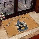 TIANTURNM Fussmatte Aussen Dackel spricht Freund und betritt Fußmatte Hundedekor Geschenk für Hundeliebhaber deko Wohnzimmer 16'x24'