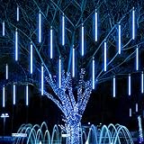 Fallende Lichter 50cm 10 Tubes 480 LEDs Spiralig Tubes LED Lichterkette für Draussen/Innenraum/Garten/Hochzeit/Party/Weihnachten Dekoration, B