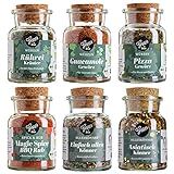 Gepp’s Feinkost Must-Have Gewürze Set I Bio Rührei Kräuter, Bio Guacamole Gewürz, Bio Pizza Gewürz, Bio Magic Spice BBQ Rub, Asiatisch Könner, Bio Alleskönner I 100% Natürliche Zutaten, Vegan (A0016)