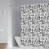 Beydodo Duschvorhang 165x200 Waschbar, Badezimmer Vorhang Wasserdicht Antischimmel Schwarze Punkte M