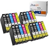 Jhaan 18XL Druckerpatronen Ersatz für Epson 18 XL Kompatible mit Epson Expression Home XP-322 XP-215 XP-205 XP-225 XP-305 XP-325 XP-422 XP-405 XP-415 XP-425 XP-315 XP-312 XP-425,20er-Pack