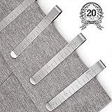 Chie no fukuro Nähen Clips Set von 20 Edelstahl Hemming Clips 7,6 cm Messung Lineal Quilten Supplies für Wonder Clips, abstecken und Markieren Zubehö