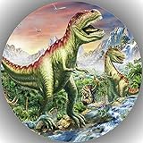 Fondant Tortenaufleger Tortenbild Geburtstag Dinosaurier AMA18