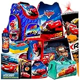 Disney Cars Auto 14 Teile Set Schulranzen RANZEN SCHULTÜTE 85 FEDERMAPPE Tasche Tornister mit Sticker von Kids4shop