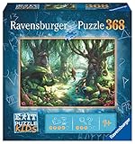 Ravensburger EXIT Puzzle Kids - 12955 Der magische Wald - 368 Teile Puzzle für Kinder ab 9 Jahren, Kinderp