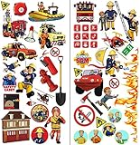 Feuerwehrmann Sam Wandaufkleber Fireman sam wandtattoo 70cm X 35cm X2b