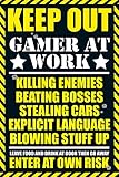 Poster Revolution Keep Out-Gamer at Work Poster, Papier, Mehrfarbig, 61 x 91,5 cm, 2