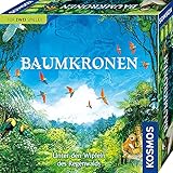 KOSMOS 682194 Baumkronen, Unter den Wipfeln des Regenwalds, Spiel für zwei Personen, unterhaltsames Gesellschaftsspiel, Brettspiel ab 10 Jahre zu Regenwald, seinen Bäumen, Pflanzen und T