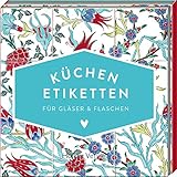 Küchen-Etiketten für Gläser & Flaschen (Türkis, Hölker Küchenpapeterie)