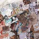 Vintage Washi Aufkleber Set Barock Architektur News Papier Retro Floral DIY Dekorative für Scrapbooking Journaling Kunst Handwerk Planer Brief Umschlag Bullet Journal Tagebuch Buch W