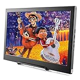 Tragbare IPS Monitor, Elecrow 13,3 Zoll LED Bildschirm Display 1920 * 1080p HDMI Monitor für Raspberry Pi 4B 3B 2B PC CCTV-Kamera Auto DSLR-Rückfahrkamera Xbox 360 Windows 7/8/10