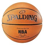 Spalding NBA Platinum Ball Basketball, orange, 7