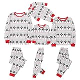 Mutter Weihnachten Schlafanzug Familien Pyjama Set Lang Fun-Nachtwäsche Herren Damen Jungen Mädchen Nachthemd Hausanzug Warmer Weihnachtsanzug Printed Home Kleidung Weihnachts-Pyjama W