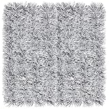 Sunshine smile 12 Meter Weihnachten Lametta Girlande,Metallische Girlanden,Glänzend Weihnachtsbaum Ornamente,Weihnachten Lametta,Weihnachten Girlande Metallisch,Festliches Weihnachten L