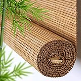 SJMFGF. Natürliche Bambus-Jalousien, Schatten-Bambusvorhang, für Home/Balkon/Terrasse/Garten/Restaurant, dekorativer Außenbereich, resistenter UV, Sonnencreme, Größe anpassb