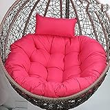 SUYUDD Auflagen für Gartenliegen Sonnenliege Kissen Verrutschen Verhindern, Tragbare Garten Innenhof Dick Gepolstertes Bett Relax-Liegestuhl für R