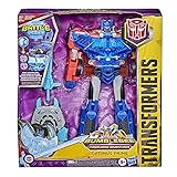 Transformers Bumblebee Cyberverse Adventures Battle Call Officer Optimus Prime, stimmenaktivierte Lichter und S