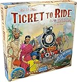 Asmodee Zug um Zug - Indien + Schweiz, Erweiterung, Familienspiel, D