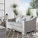 Modway Conway Patio Loveseat, Hellg