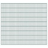 vidaXL Zaunfeld Doppelstabmattenzaun Garten Industriezaun Gittermatten 200x183